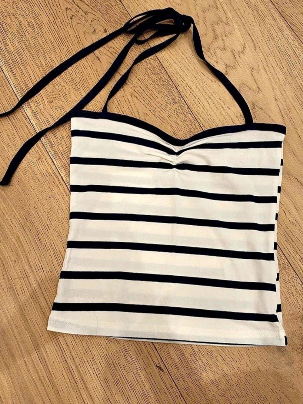 Ballysteen Striped Camisole in White & Black Size XS